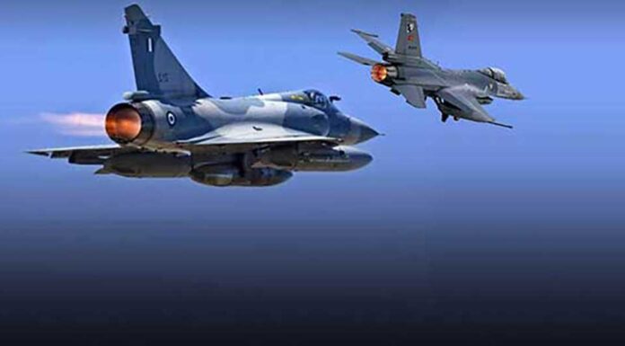 Αερομαχία στο Αιγαίο – Το ελληνικό Mirage ετοιμάζεται να «εξαερώσει» το τουρκικό F-16. Βίντεο-ντοκουμέντο Αερομαχία στο Αιγαίο - Το ελληνικό Mirage ετοιμάζεται να «εξαερώσει» το τουρκικό F-16