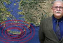 Τούρκος σεισμολόγος προειδοποιεί ότι ίσως έχουμε σεισμό 8 Ρίχτερ στην περιοχή γύρω από την Κρήτη «Ίσως έχουμε έναν σεισμό της τάξεως των 8 Ρίχτερ»