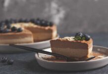Cheesecake με σοκολάτα και φυστικοβούτυρο Cheesecake με σοκολάτα και φυστικοβούτυρο
