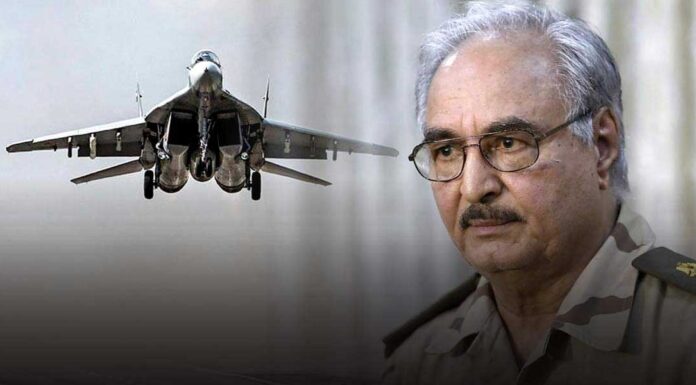 X.Xάφταρ για MiG-29 και Τούρκους: «Θα σας κάψω στην Λιβύη» X.Xάφταρ για MiG-29 και Τούρκους: «Θα σας κάψω στην Λιβύη»