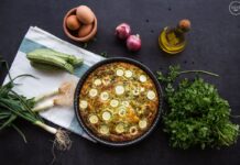 Σφουγγάτο με κολοκυθάκια Σφουγγάτο με κολοκυθάκια
