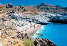 Οι μοναδικές παραλίες στο Αμμούδι του νότιου Ρεθύμνου | ΦΩΤΟ Γαλαζοπράσινα νερά και φανταστική χοντρή λευκή άμμος.