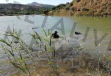 Δύτες βούτηξαν στο φράγμα για την ανάσυρση αυτοκινήτου Το όχημα είχε κλαπεί πριν ένα μήνα, και εξετάζονται ευρήματα που εντοπίστηκαν σε αυτό