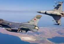 Τουρκικά μαχητικά πάνω από την Χίο Τουρκικά μαχητικά πάνω από την Χίο