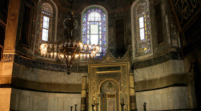 Πώς θα μετατραπεί η Αγία Σοφία σε τζαμί ενόψει της πρώτης προσευχής στις 24 Ιουλίου Πώς θα μετατραπεί η Αγία Σοφία σε τζαμί