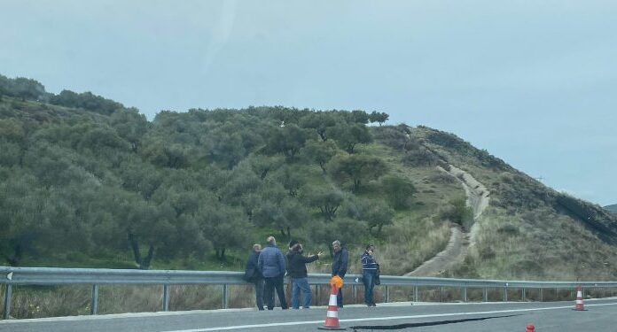 Συμβολικός αποκλεισμός του παλαιού οδικού δικτύου Ηρακλείου – Μεσαράς