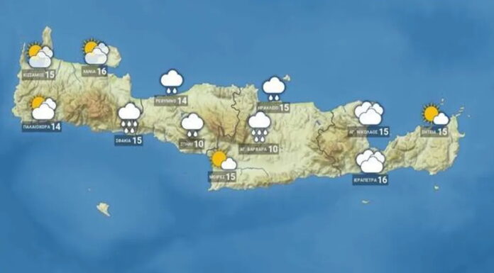 Στη Βουλή ο αποκλεισμός της Κρήτης από την πρόγνωση καιρού της ΕΜΥ