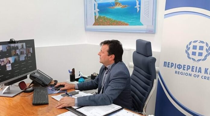 Τηλεδιάσκεψη για τη νέα ελαιοκομική περίοδο συγκάλεσε ο Αντιπεριφερειάρχης Ηρακλείου