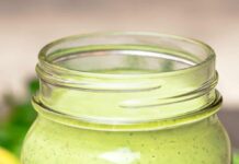 Vegan Green Goddess Dressing με Ταχίνι