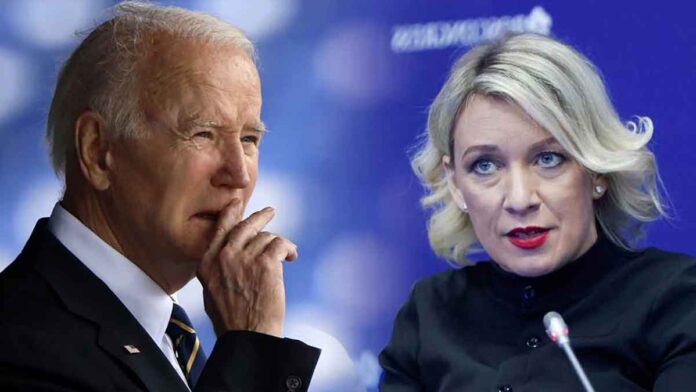 Μ.Ζαχάροβα σε Τζ.Μπάιντεν: «Να μας πεις εάν είσαι εσύ ο υπεύθυνος για την δολιοφθορά στον Nord Stream»