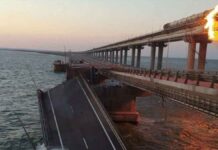 Δολιοφθορά ήταν η έκρηξη στην γέφυρα της Κριμαίας: Ανατινάχτηκε φορτηγό μαζί με διερχόμενο τρένο που μετέφερε καύσιμα Δολιοφθορά ήταν η έκρηξη στην γέφυρα της Κριμαίας: Ανατινάχτηκε φορτηγό μαζί με διερχόμενο τρένο που μετέφερε καύσιμα