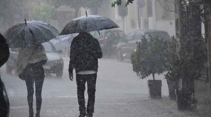 Κακοκαιρία EVA: Εστάλησαν μηνύματα από το 112 – Ποιες περιοχές χτυπά σήμερα
