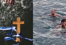 Η πλάτη του μπαμπά ήταν ζεστή και δεν κρύωνα Συγκινεί 8χρονος που βούτηξε στα Χανιά