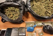 12 κιλά και 840 γραμμάρια κάνναβης (οδική βοήθεια)
