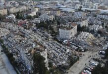 Τρεις νεκροί και πάνω από 200 τραυματίες από τον σεισμό των 6,4 ρίχτερ στην Τουρκία