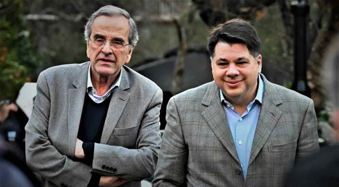 Εναλλακτικές λύσεις μετά τον Μητσοτάκη αναζητούν οι Αμερικανοί: Συνάντηση και κοινή εμφάνιση Αμερικανού πρέσβη Τ.Τσούνη με Α.Σαμαρά