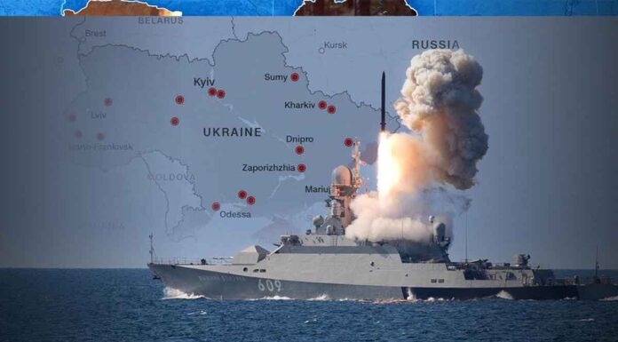 Οι Ρώσοι ανακοίνωσαν τον απόπλου 6 πολεμικών πλοίων με cruise βλήματα Kalibr από λιμάνια της Μαύρης Θάλασσας – Έρχεται πυραυλική «θύελλα»