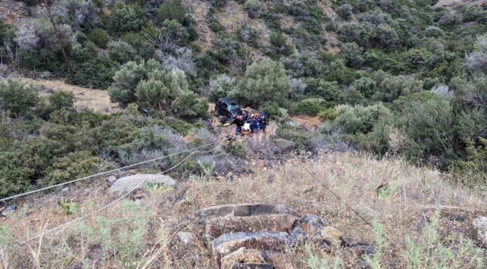 Κρήτη: Ζει από θαύμα η 40χρονη που έπεσε σε γκρεμό με το ΙΧ