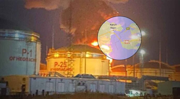 Οι Ουκρανοί χτύπησαν με drone το Κρασνοντάρ – Στις φλόγες μεγάλη δεξαμενή καυσίμων (βίντεο)