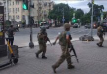 Σε εξέλιξη αντιτρομοκρατικές επιχειρήσεις σε Μόσχα και Ροστόφ – Ρωσικός στρατός κατά Wagner (βίντεο)