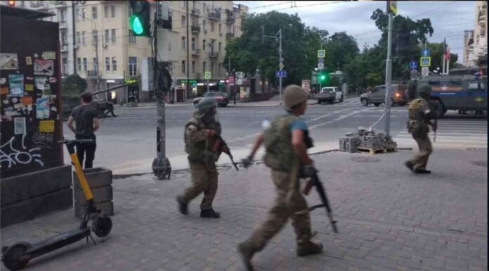 Σε εξέλιξη αντιτρομοκρατικές επιχειρήσεις σε Μόσχα και Ροστόφ – Ρωσικός στρατός κατά Wagner (βίντεο)