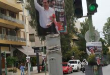 «Πνιγμένο» με… αφίσες το Ηράκλειο – Απαξιωτική η εικόνα σε κομβικούς δρόμους (vid)