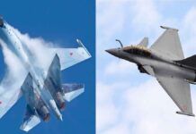 Σκληρή αερομαχία μεταξύ ρωσικών μαχητικών Su-35S και γαλλικών Rafale F.3 για πρώτη φορά στην ιστορία