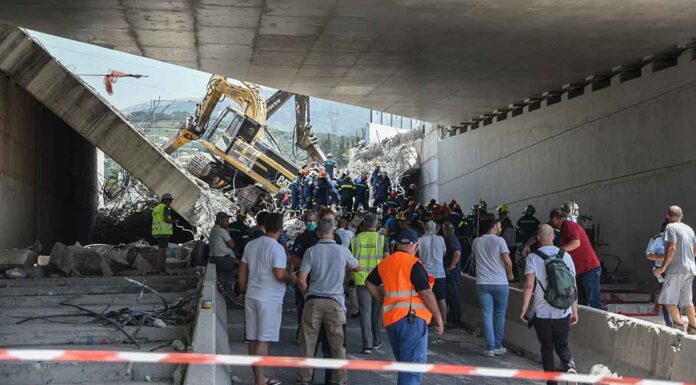 Κατάρρευση γέφυρας – Υπάρχουν κι άλλοι νεκροί λέει Ρομά που βρισκόταν εκεί: «Τους είδα, είναι νεκροί» (βίντεο)