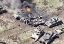 Σε «νεκροταφείο» ουκρανικών αρμάτων μάχης και ΤΟΜΑ έχει μετατραπεί η κοιλάδα του Ραμποτίνο στην Ζαπορίζια (βίντεο)