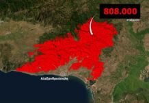 Έβρος: Σoκαριστικές εικόνες από το πριν και το μετά της μεγάλης πυρκαγιάς στην Δαδιά