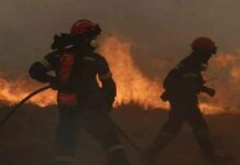 Φωτιά στην Πάρνηθα: Ανεξέλεγκτη ανεβαίνει την πλαγιά – Ποιους οικισμούς απειλεί
