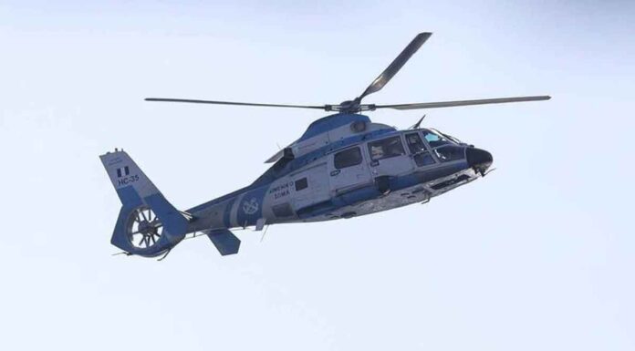 EKTAKTO: Έπεσε ελικόπτερο στην βόρεια Εύβοια