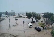 “Φούσκωσε” ο Κρασίδωνας- Πέρασε και στους δρόμους (φωτογραφίες)