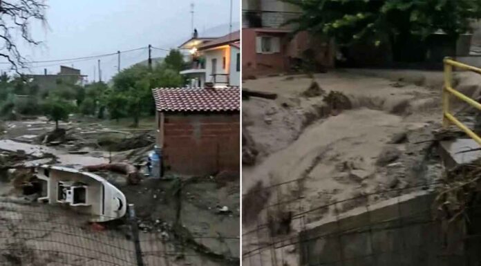 Κακοκαιρία Elias: Πλημμύρες και ζημιές σε Εύβοια και Φθιώτιδα από τις καταιγίδες – Δείτε βίντεο