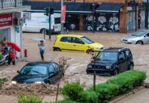 Κακοκαιρία Elias: Προβλήματα από χαλαζοπτώσεις και κεραυνούς σε Θεσσαλία και Αχαΐα