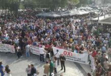 Πλατεία Ελευθερίας: Η μεγαλύτερη συγκέντρωση των τελευταίων χρόνων για την Υγεία – «Σώστε το Βενιζέλειο» (vid, pics)