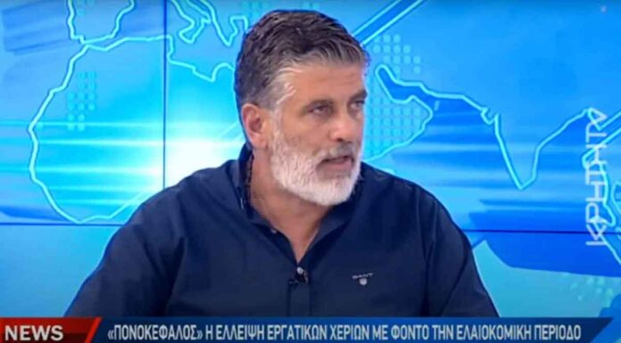 “Πονοκέφαλος” η έλλειψη εργατών γης: «Ξαναζεσταμένο φαγητό οι προσπάθειες που έγιναν», λέει ο Μύρων Χιλετζάκης – Τι προτείνει (vid)