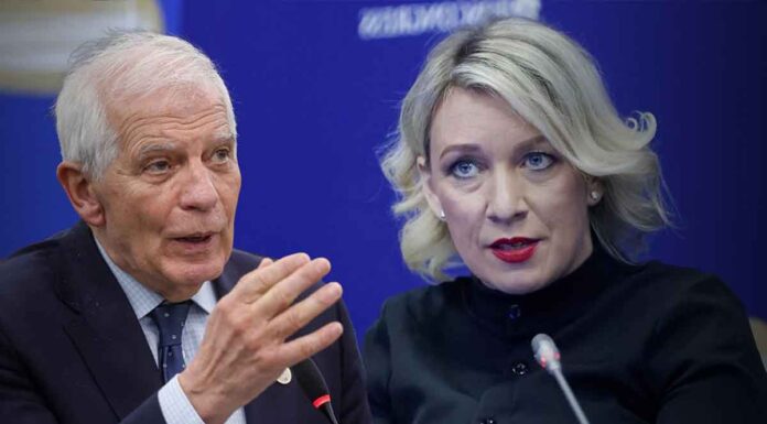 Μ.Ζαχάροβα κατά Ζ.Μπορέλ για ένταξη Ουκρανίας στο ΝΑΤΟ: «Καταλαβαίνω ότι έβλεπες ερωτικές ταινίες όταν ήσουν μικρός»!