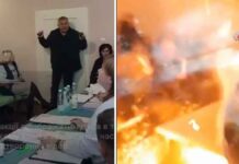 Ανατίναξε τους δημοτικούς συμβούλους με 3 χειροβομβίδες! (βίντεο)