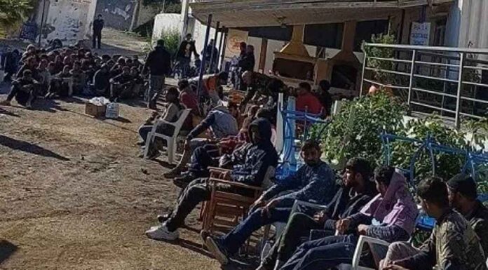 Χωρίς τέλος τα καραβάνια μεταναστών στην Κρήτη – Στην αίθουσα λιμενεργατών η προσωρινή φιλοξενία των 117 (vid)