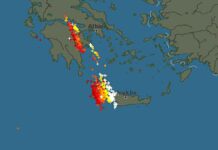 Παρακολουθήστε ζωντανά την πορεία των καταιγίδων που βρίσκονται δυτικά της Κρήτης
