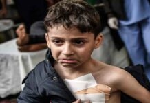 Όλα τα παιδιά κοιμούνται στην αγκαλιά της μάνας. Τα παιδιά της Γάζας κοιμούνται στα νεκροτομία!