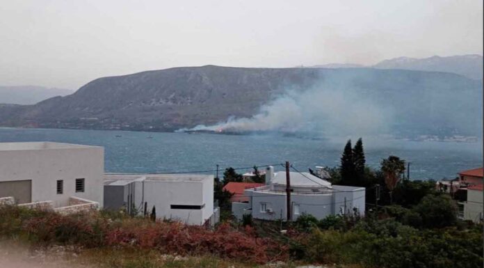Κρήτη: Φωτιά σε δασική έκταση στον Ναύσταθμο – Εκκενώθηκε ο οικισμός και το νοσοκομείο, ήχησε το 112
