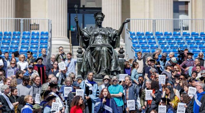 Πανεπιστημιακή επανάσταση μέχρι να σταματήσει η γενοκτονία στη Γάζα