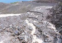 Μεγάλες καταστροφές στο δρόμο προς Ιερά Μονή Κουδουμά από τη δυνατή βροχή…
