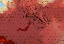Αφρικανικό νέφος σκόνης τυλίγει την Κρήτη και φτάνει στην Κεντρική Ευρώπη – Δείτε την εξέλιξη του επεισοδίου μεταφοράς της σκόνης (vid)