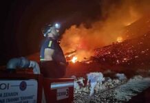 Πύρινος εφιάλτης στον νότο του Ρεθύμνου – Επείγουσα ανακοίνωση από το 112 ! Ολονύχτια μάχη με τις φλόγες δίνουν οι πυροσβέστες για την φωτιά που ξέσπασε στο Ρέθυμνο