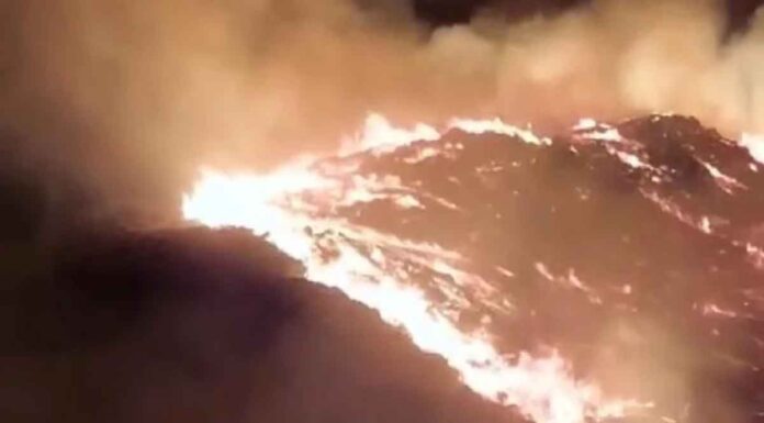 Πυρκαγιά και στο Γεράκι του Δήμου Μινώα Πεδιάδας (vid)