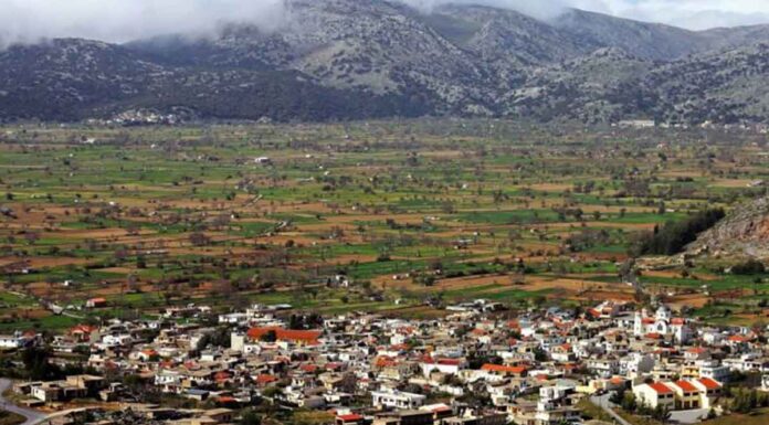 Οροπέδιο Λασιθίου – Λειψυδρία: Κινδυνεύουν αγροτικά προϊόντα που καλύπτουν το 70% των αναγκών της Κρήτης!