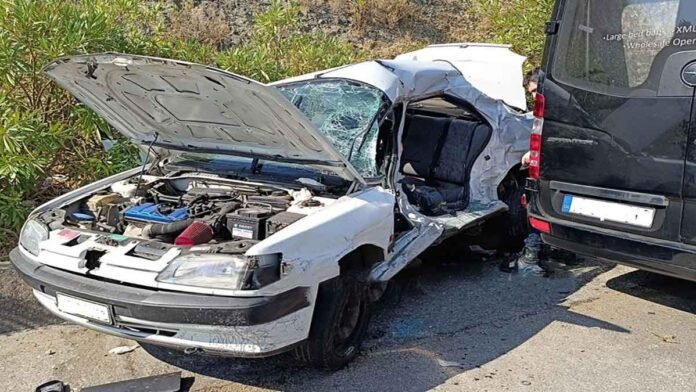 Νέα τραγωδία στα Χανιά: Θανατηφόρο τροχαίο στην εθνική, στο ύψος του Γαλατά